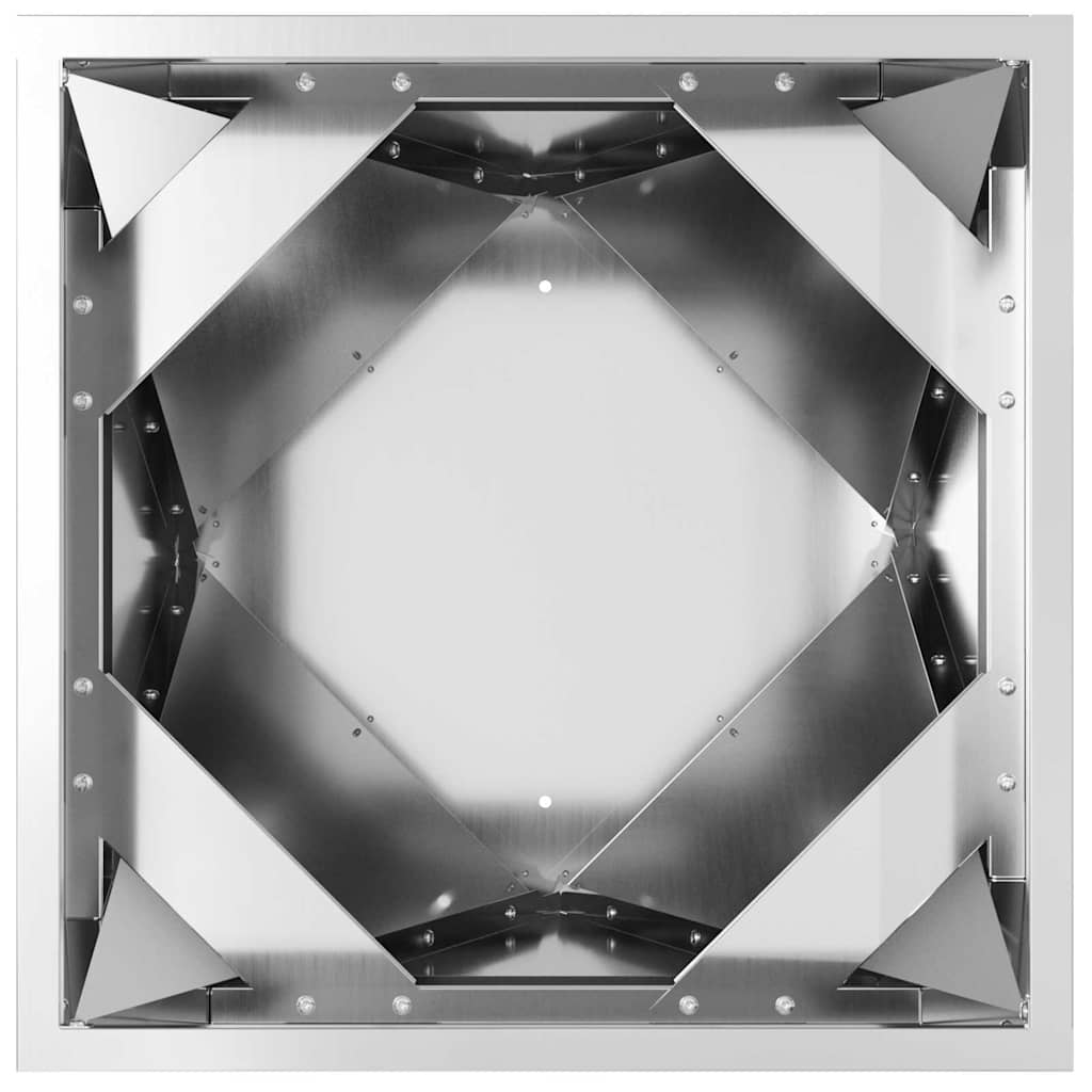 Lovelis Sidabro 50 x 50 x 75 cm Cinkuota plienas