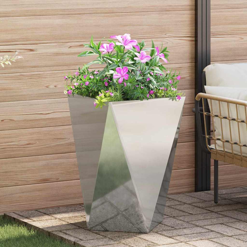 Lovelis 2 pcs Sidabro 50 x 50 x 75 cm Cinkuota plienas