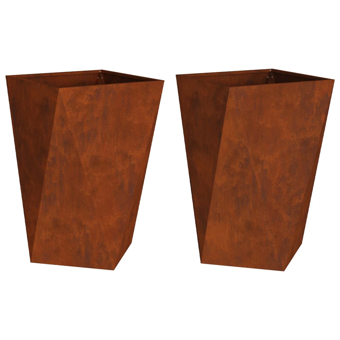 Lovelis 2 pcs Rūdijanti 50 x 50 x 75 cm