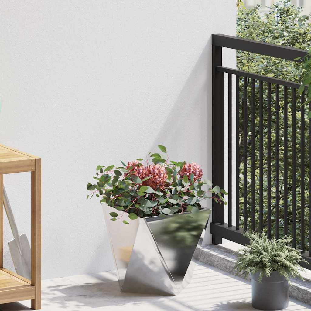 Lovelis 2 pcs Sidabro 30 x 30 x 30 cm Nerūdijantis Plienas