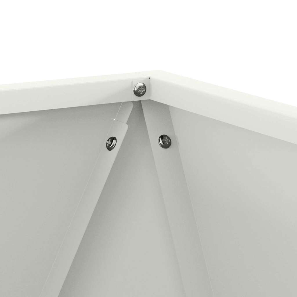 Lovelis 2 pcs Balta 40 x 40 x 40 cm Plienas