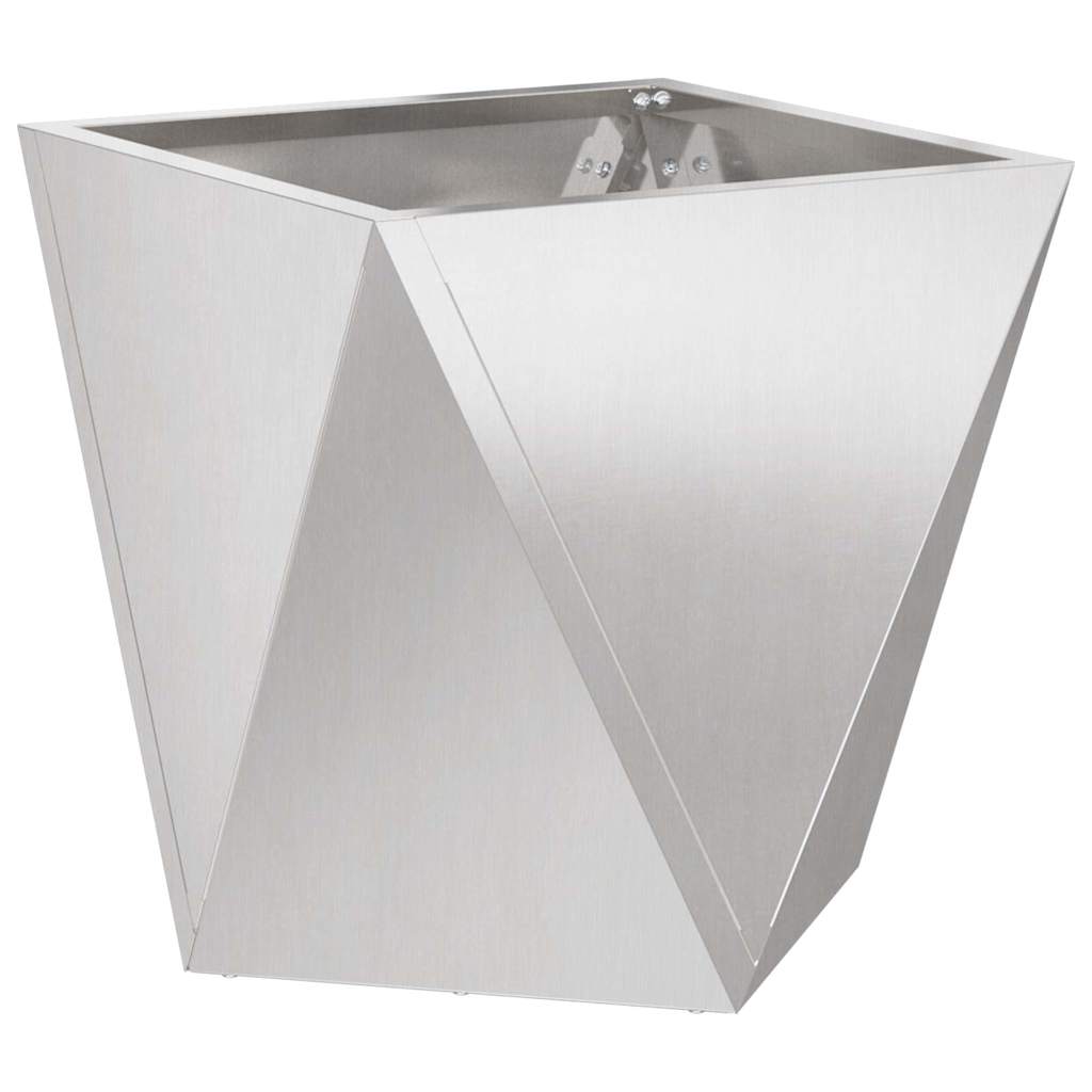 Lovelis 2 pcs Sidabro 40 x 40 x 40 cm Nerūdijantis Plienas