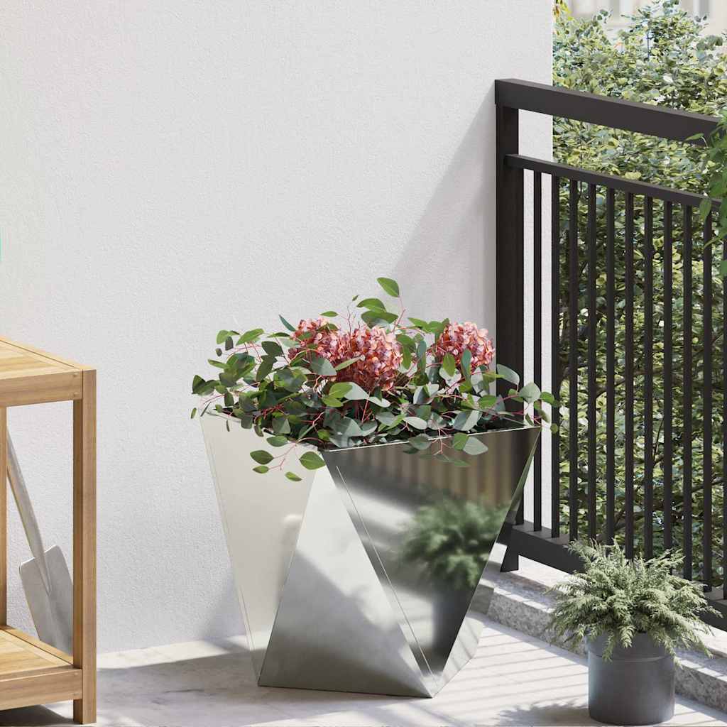 Lovelis Sidabro 40 x 40 x 40 cm Cinkuota plienas