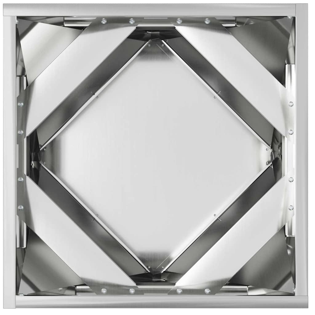 Lovelis Sidabro 40 x 40 x 40 cm Cinkuota plienas