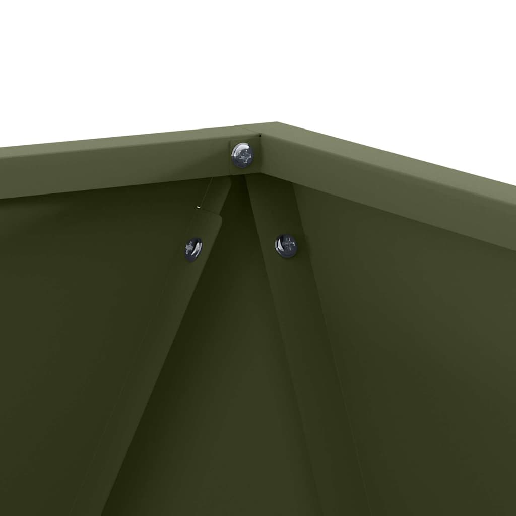 Lovelis Alyvuogių žalia 50 x 50 x 50 cm Plienas