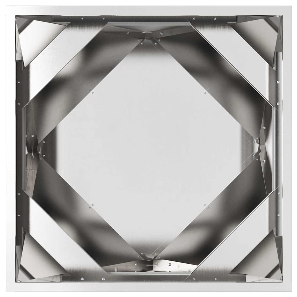 Lovelis Sidabro 50 x 50 x 50 cm Cinkuota plienas