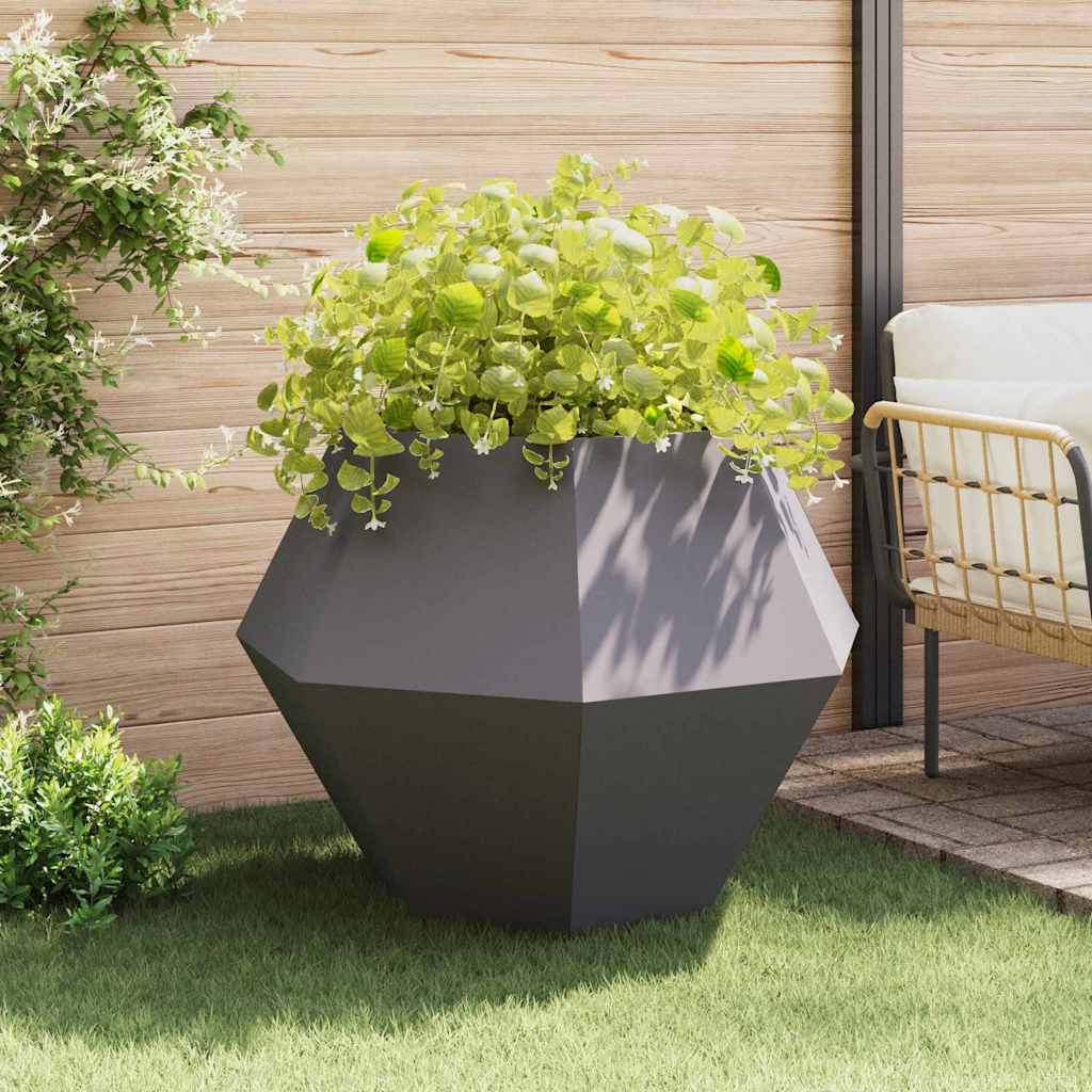 Lovelis 2 pcs Juoda 100 x 100 x 80 cm Plienas