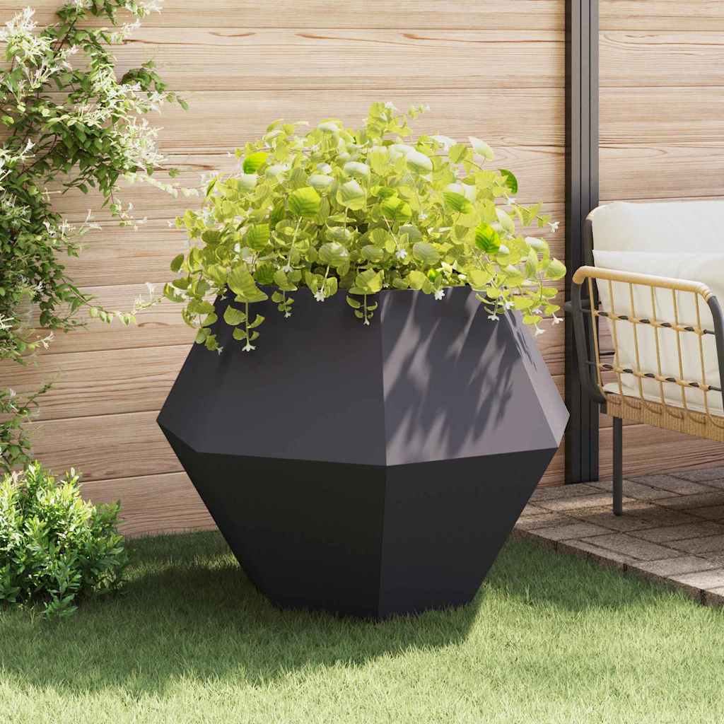 Lovelis 2 pcs Antracitas 100 x 100 x 80 cm Plienas