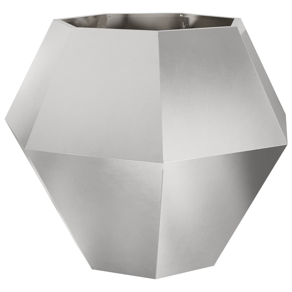 Lovelis Sidabro 100 x 100 x 80 cm Nerūdijantis Plienas