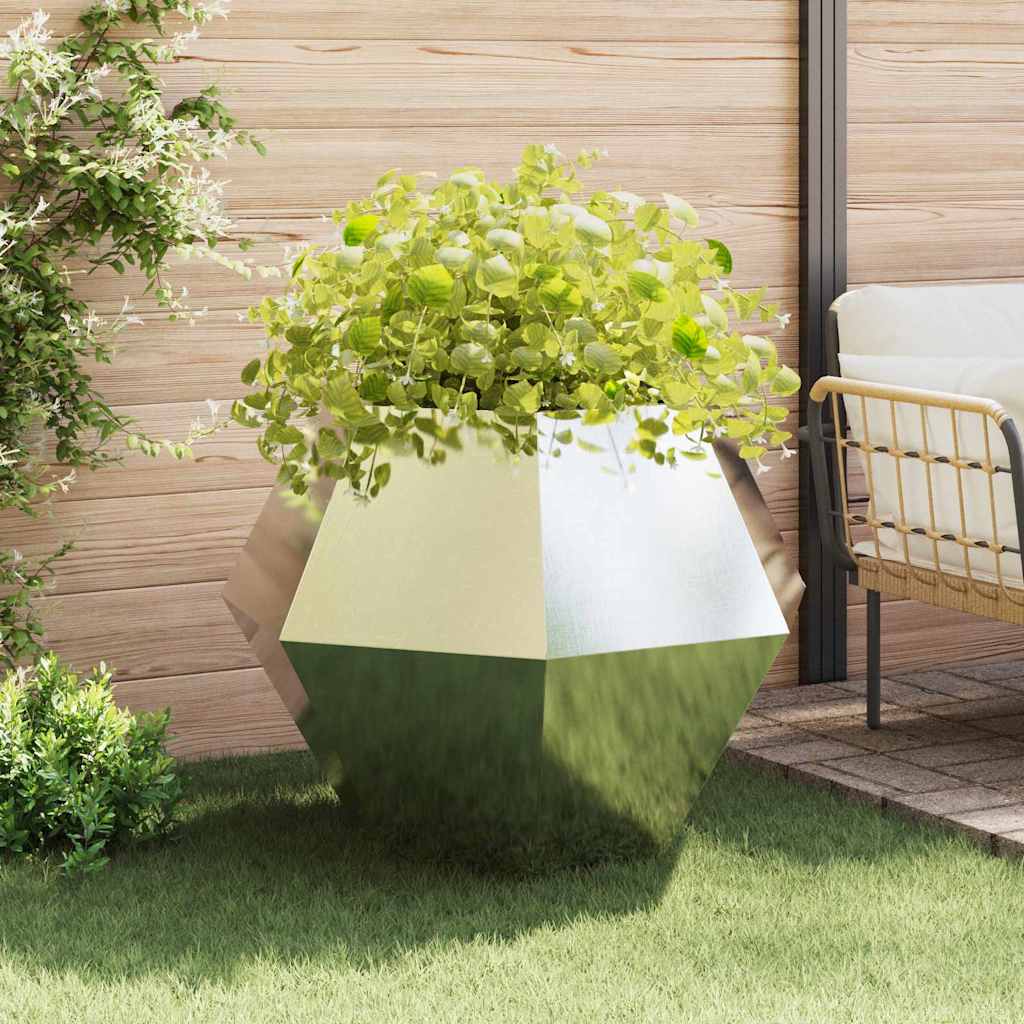 Lovelis 2 pcs Sidabro 100 x 100 x 80 cm Nerūdijantis Plienas