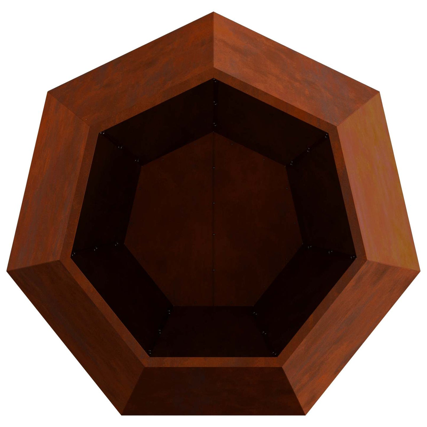 Lovelis 2 pcs Rūdijanti 100 x 100 x 80 cm
