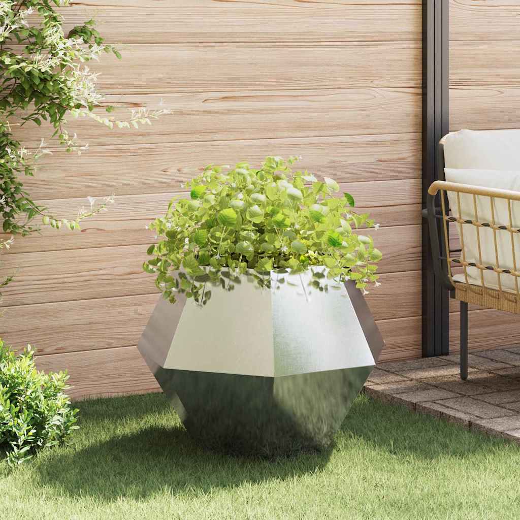 Lovelis 2 pcs Sidabro 75 x 75 x 60 cm Nerūdijantis Plienas