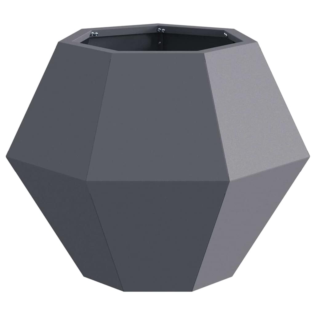 Lovelis 2 pcs Antracitas 50 x 50 x 40 cm Plienas