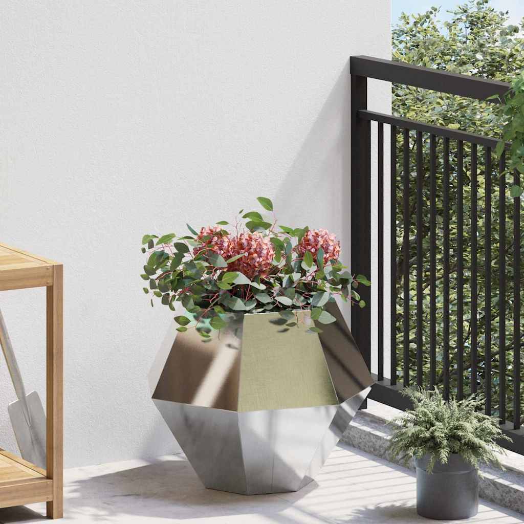 Lovelis 2 pcs Sidabro 50 x 50 x 40 cm Nerūdijantis Plienas