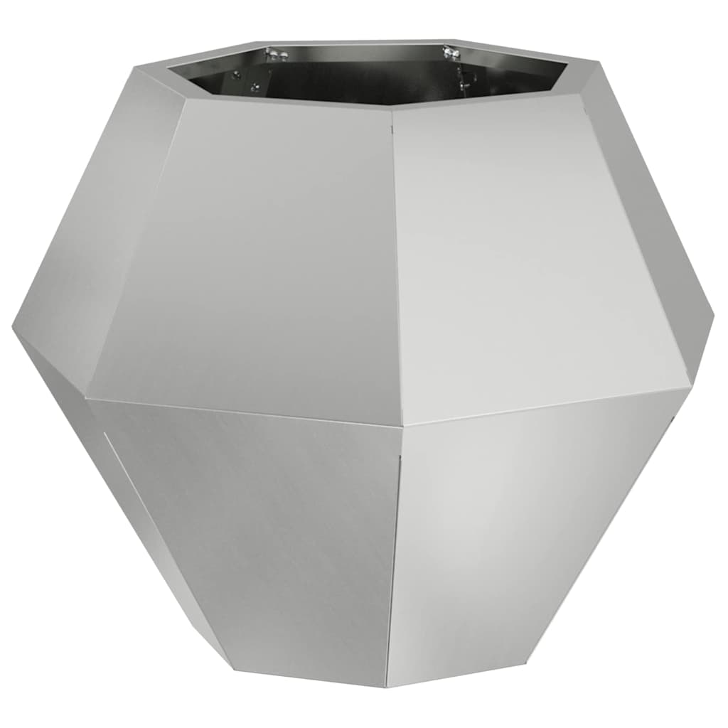 Lovelis Sidabro 50 x 50 x 40 cm Cinkuota plienas