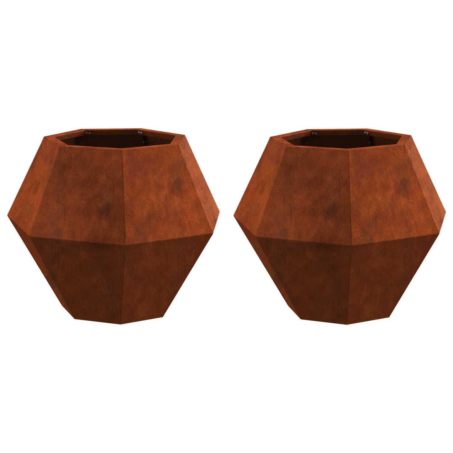 Lovelis 2 pcs Rūdijanti 50 x 50 x 40 cm