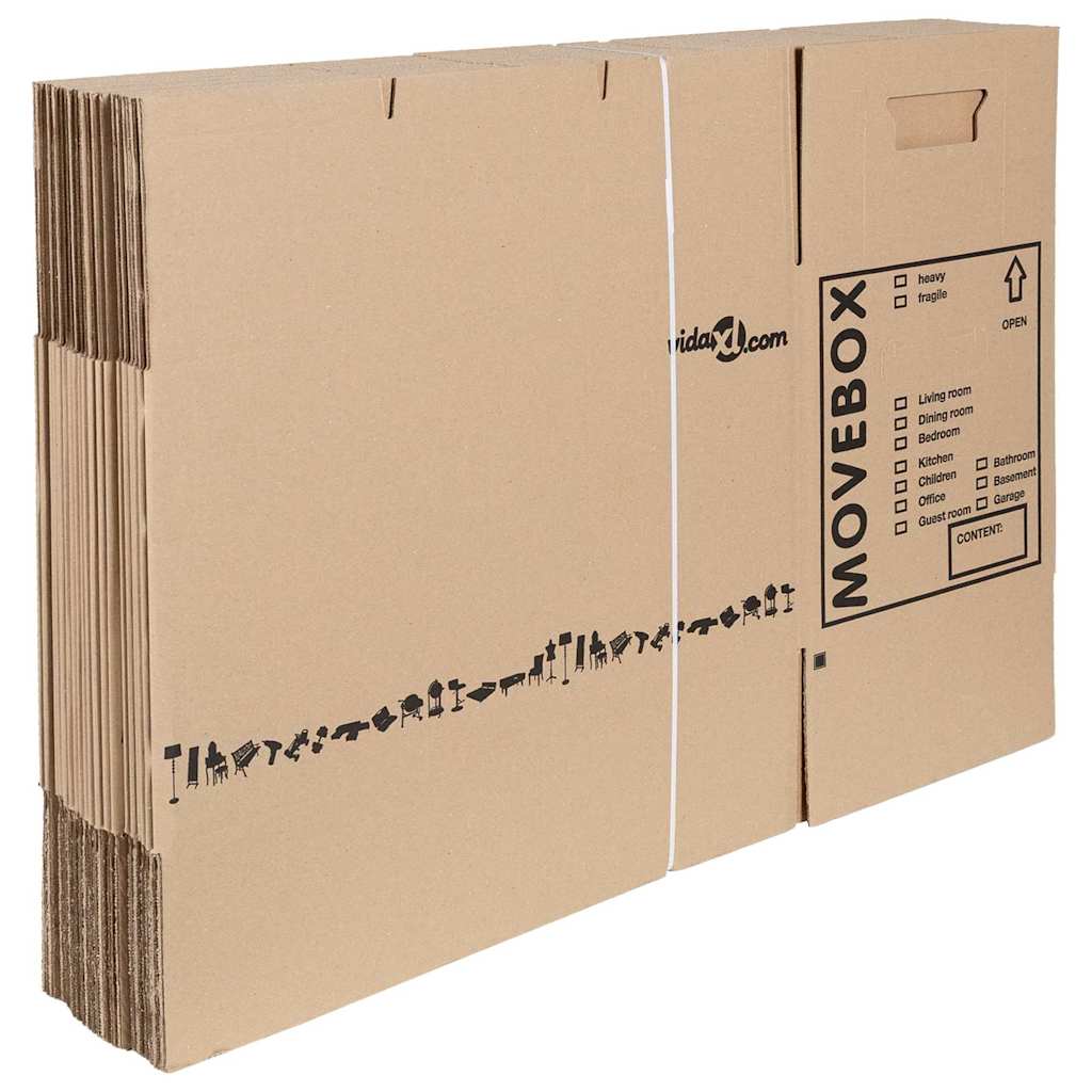 Kraustymo dėžės 20 vnt 59 x 31.5 x 31.5 cm Kartonas