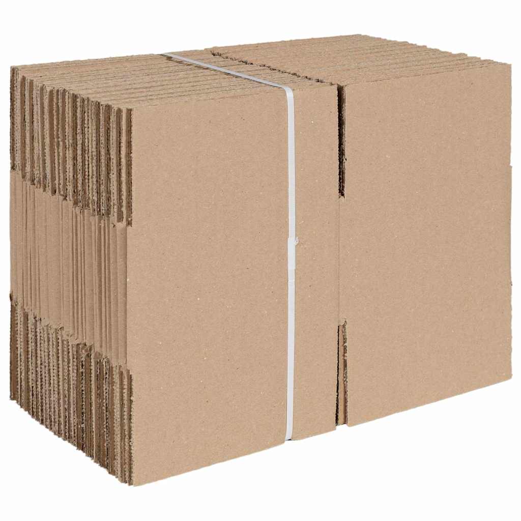Sulankstoma dėžė 50 pcs Natūrali 15 x 15 x 8 cm Kartonas