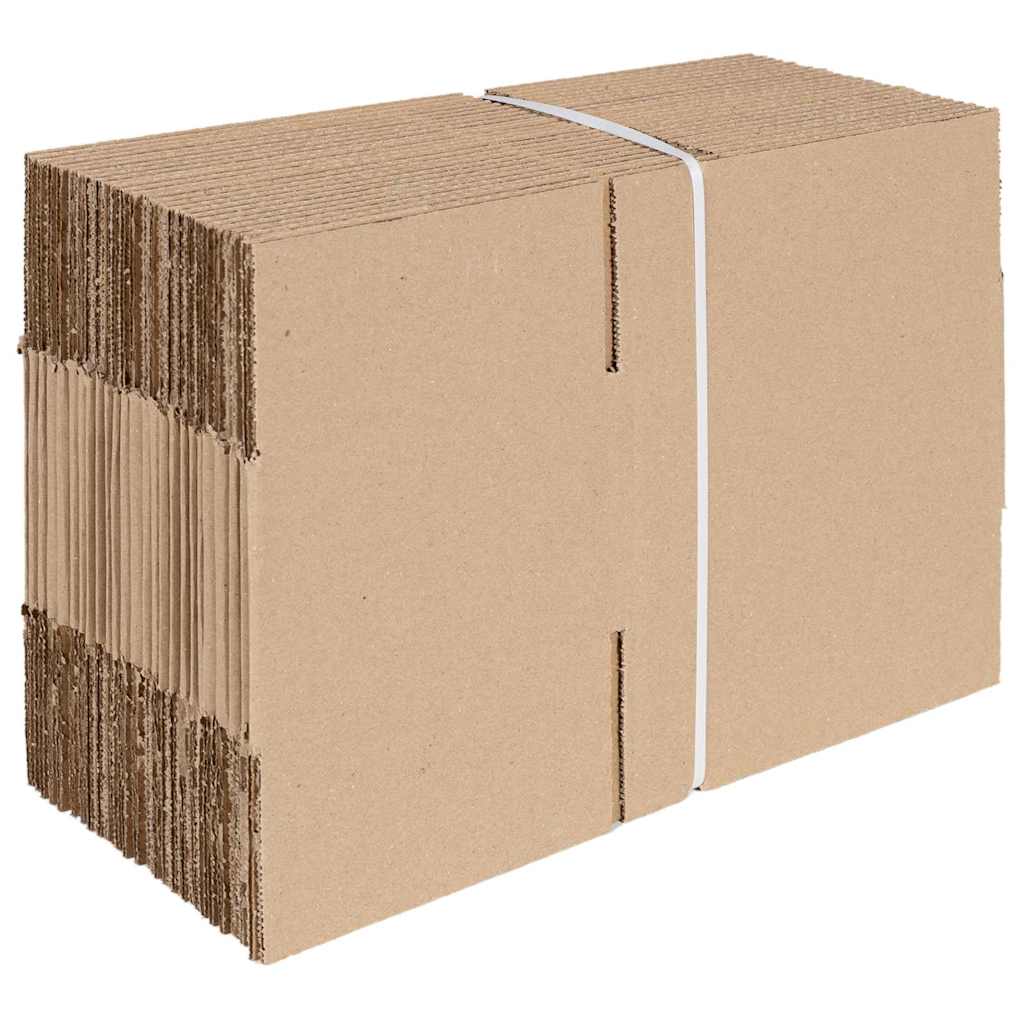 Sulankstoma dėžė 50 pcs Natūrali 20 x 15 x 10 cm Kartonas