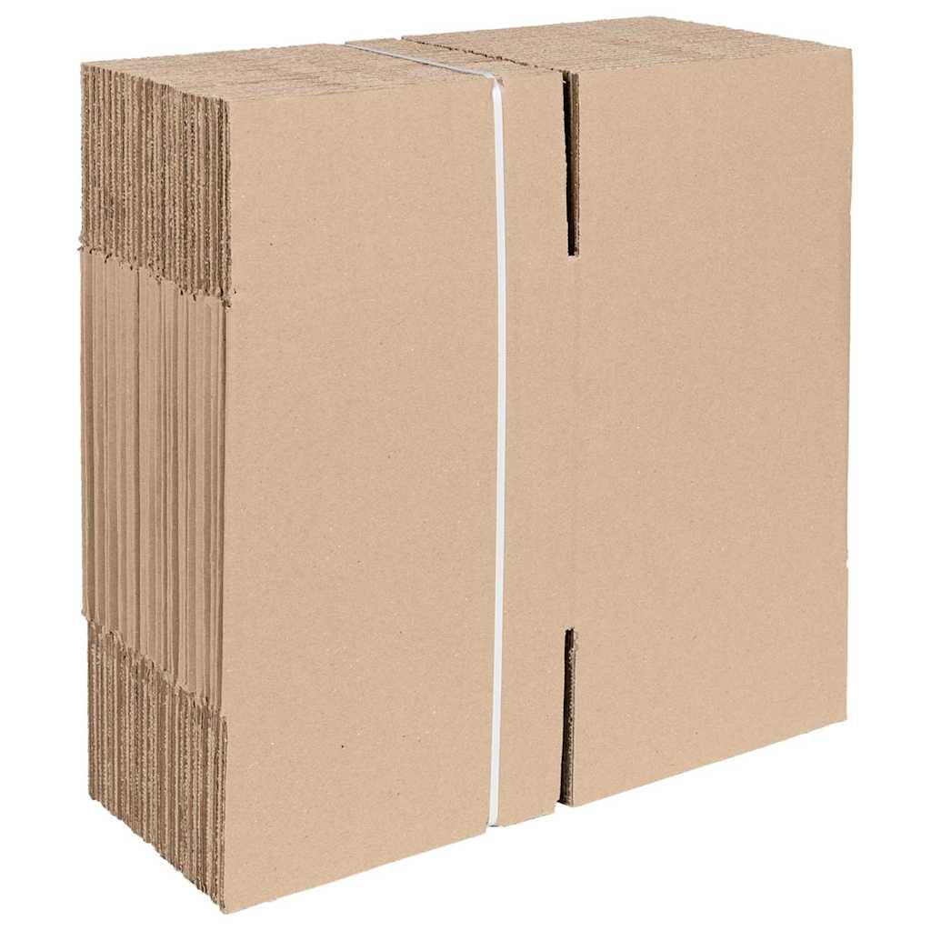 Sulankstoma dėžė 50 pcs Natūrali 20 x 20 x 20 cm Kartonas