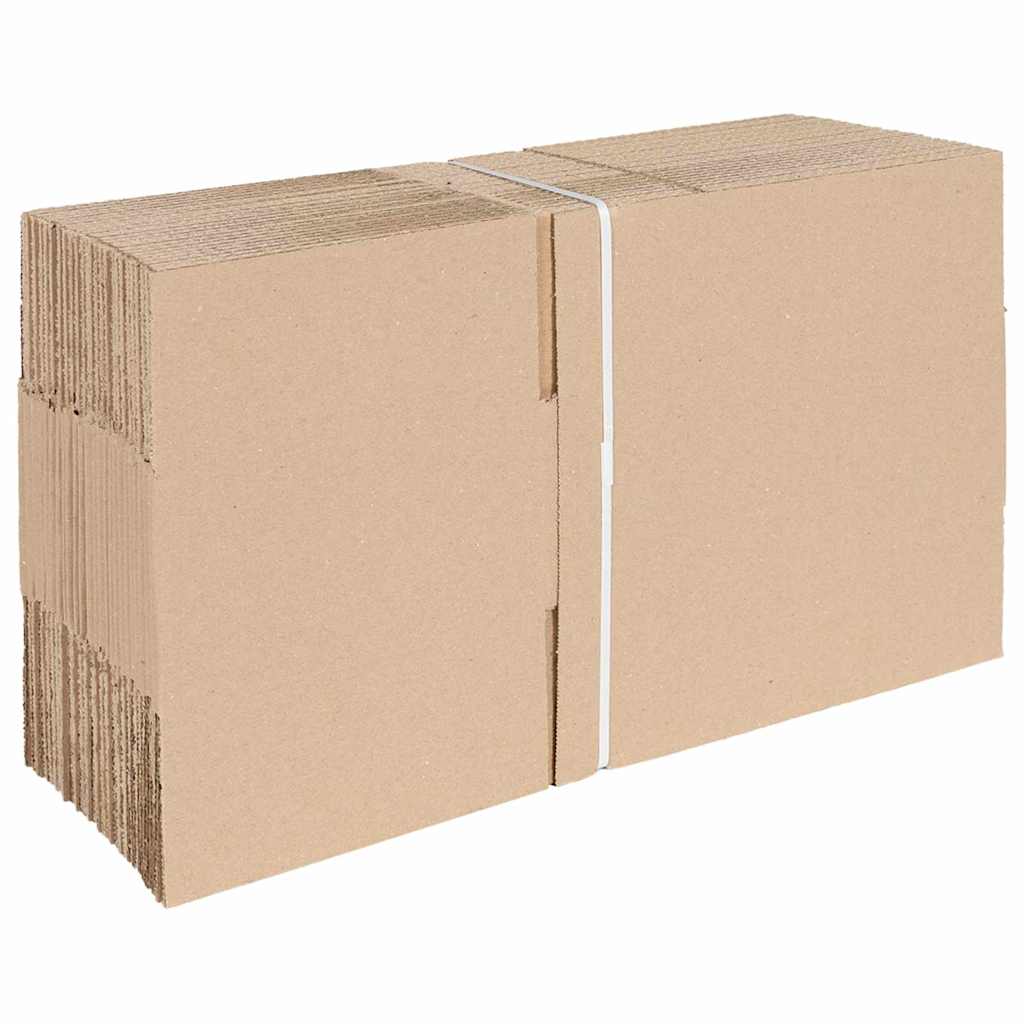 Sulankstoma dėžė 50 pcs Natūrali 25 x 17,5 x 10 cm Kartonas