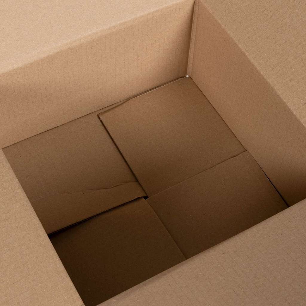 Sulankstoma dėžė 50 pcs Natūrali 30 x 30 x 15 cm Kartonas