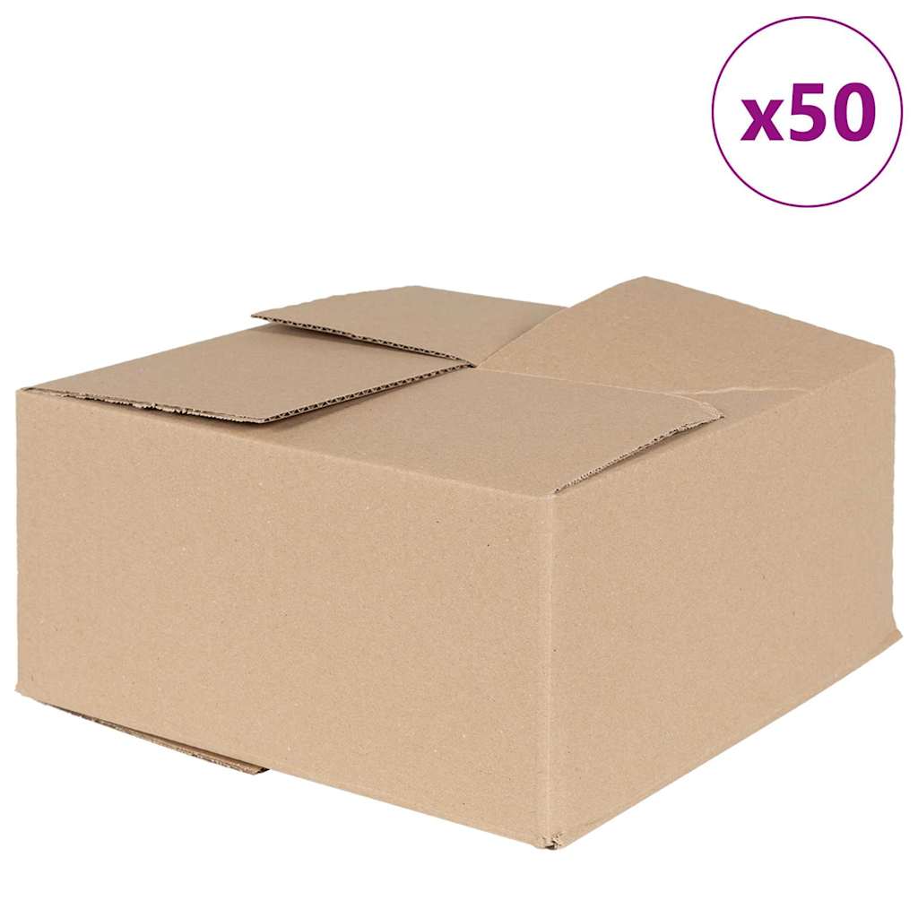 Sulankstoma dėžė 50 pcs Natūrali 30 x 30 x 15 cm Kartonas