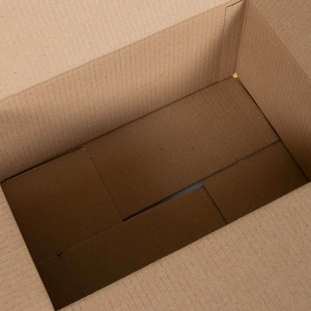 Sulankstoma dėžė 50 pcs Natūrali 35 x 24 x 15 cm Kartonas