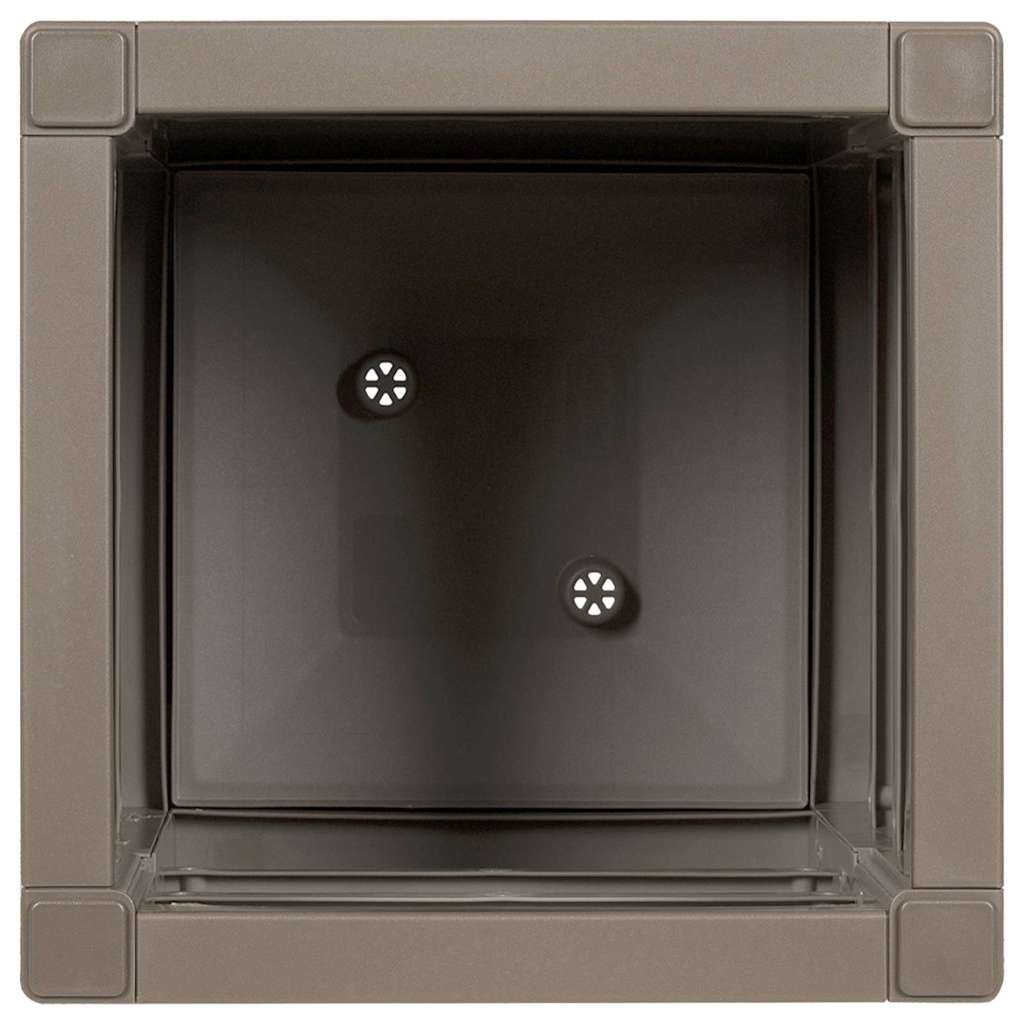 Sodo vazonas Pilka 36 x 36 x 35 cm Polipropilenas