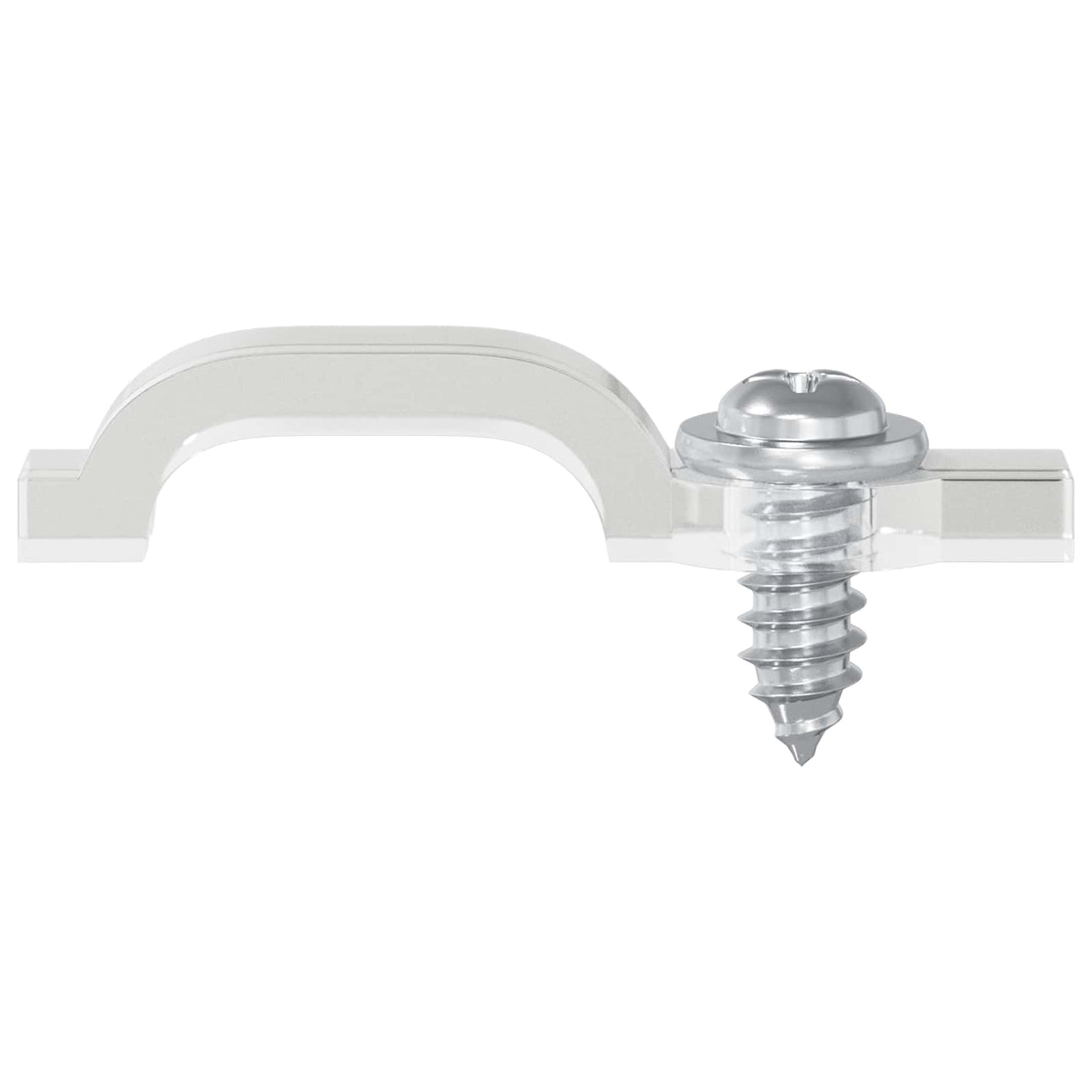 LED Juostos Klipai 12 pcs Skaidrus 2 x 1 x 0.5 cm