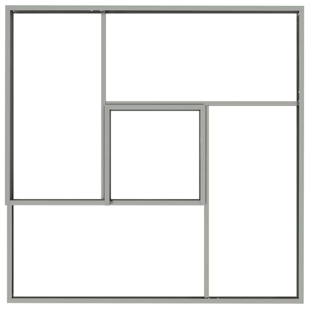 Sodo vazonas Sidabro 100 x 100 x 50 cm Cinkuota plienas