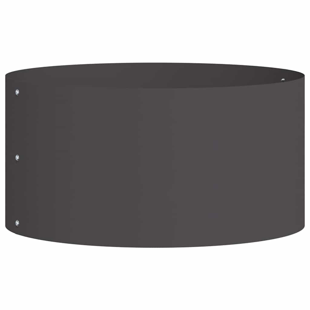 Sodo vazonas Juoda 40 x 40 x 20 cm Šaltai valcuotas plienas