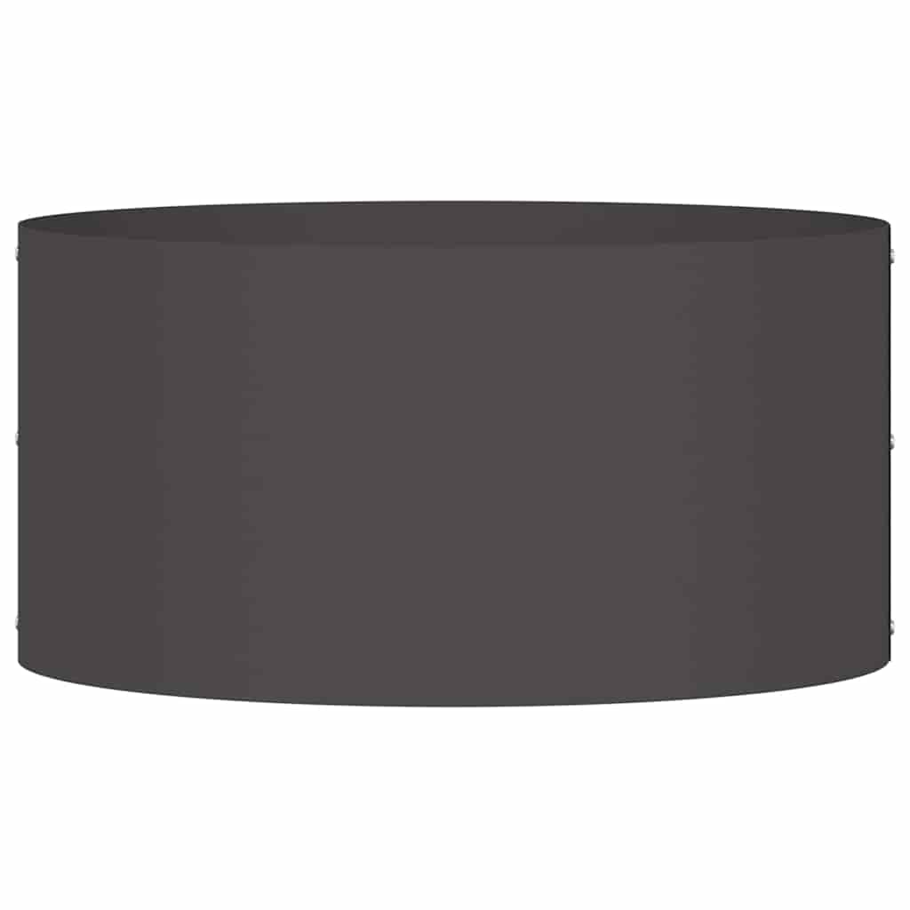 Sodo vazonas Juoda 40 x 40 x 20 cm Šaltai valcuotas plienas