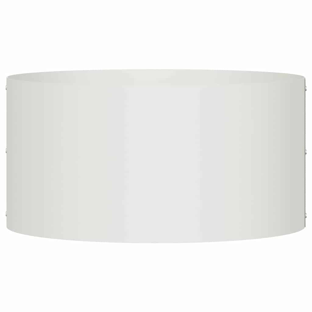 Sodo vazonas 5 pcs Balta 40 x 40 x 20 cm