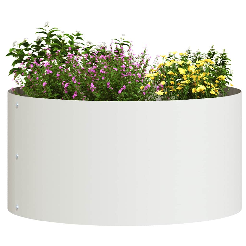 Sodo vazonas 5 pcs Balta 40 x 40 x 20 cm