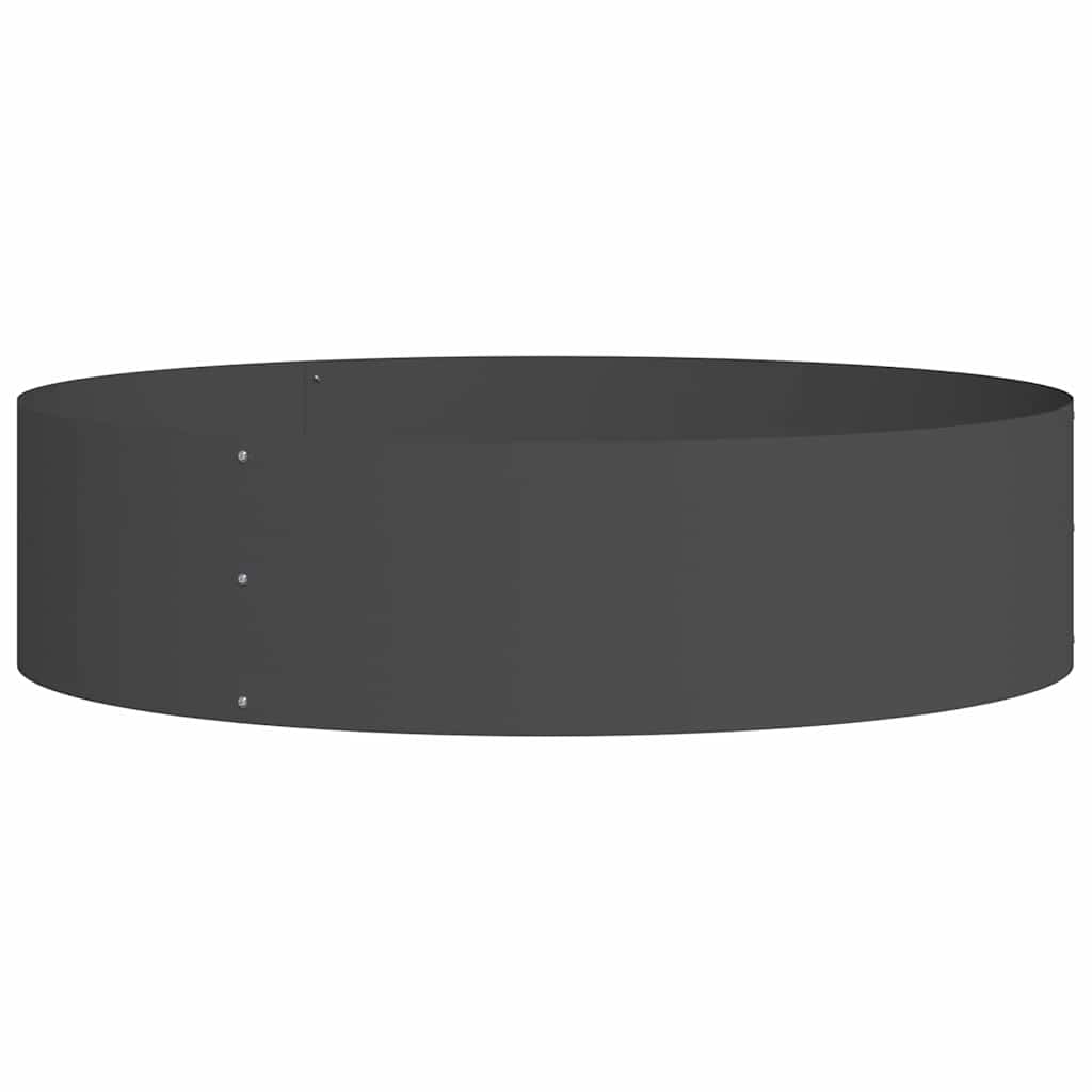 Sodo vazonas 5 pcs Juoda 80 x 80 x 20 cm