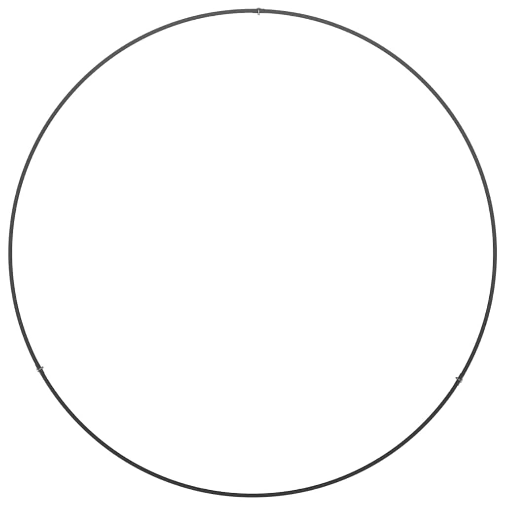 Sodo vazonas 5 pcs Juoda 80 x 80 x 20 cm