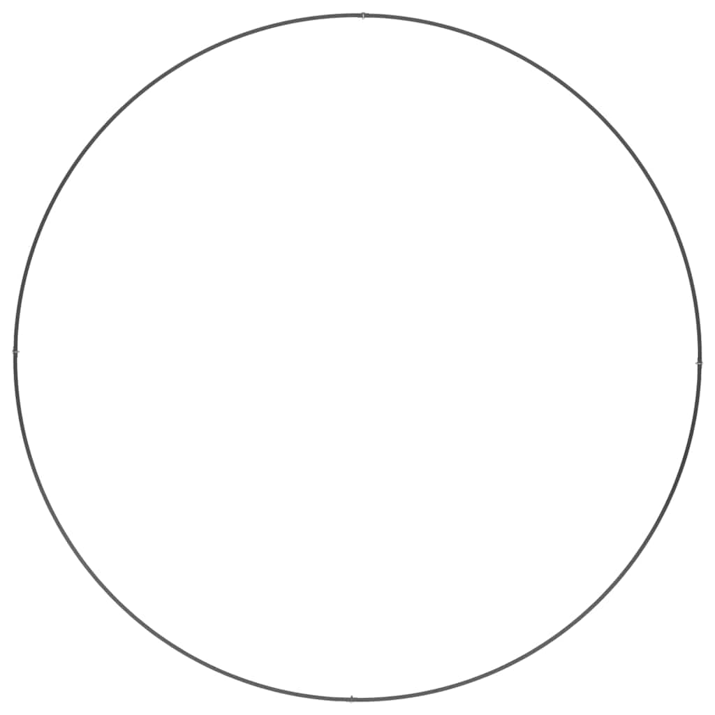 Sodo vazonas Juoda 120 x 120 x 20 cm Šaltai valcuotas plienas