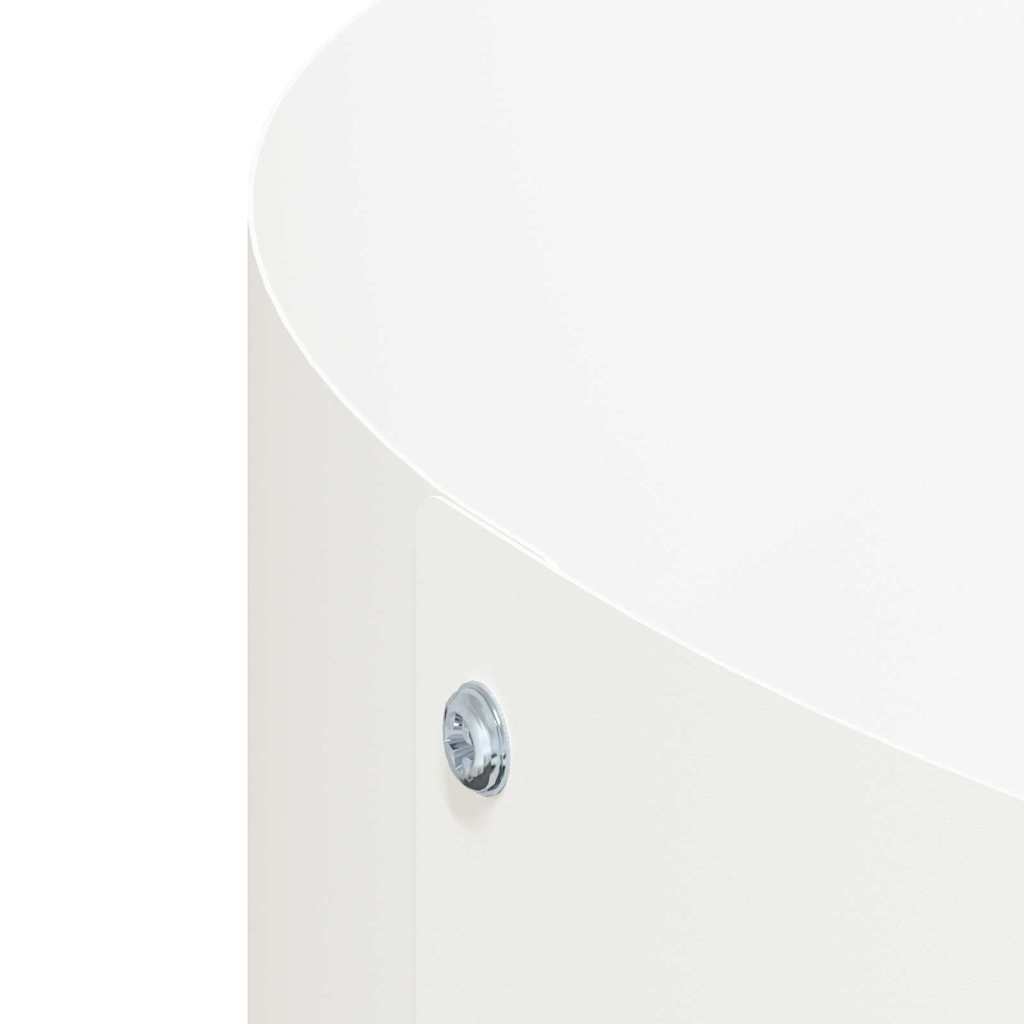 Sodo vazonas 5 pcs Balta 120 x 120 x 20 cm