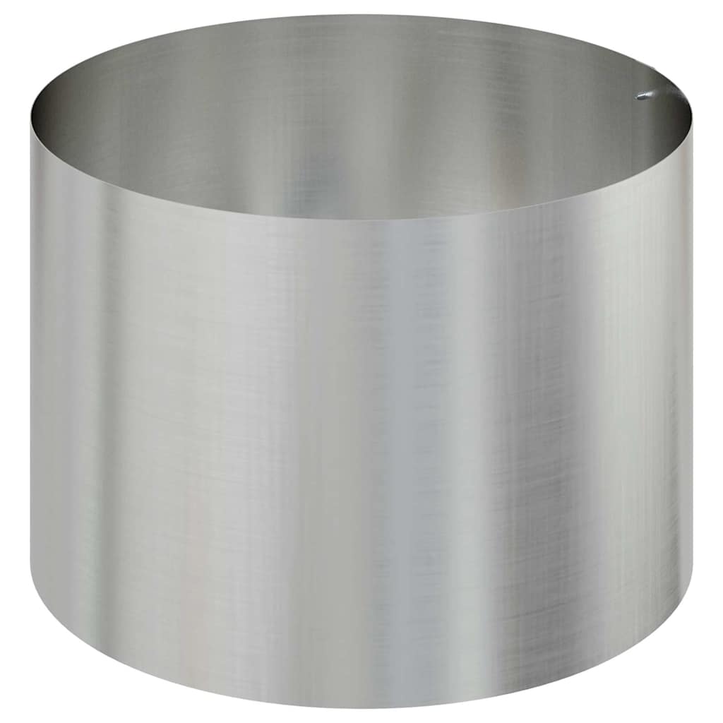 Sodo vazonas Sidabro 90 x 90 x 20 cm Cinkuota plienas