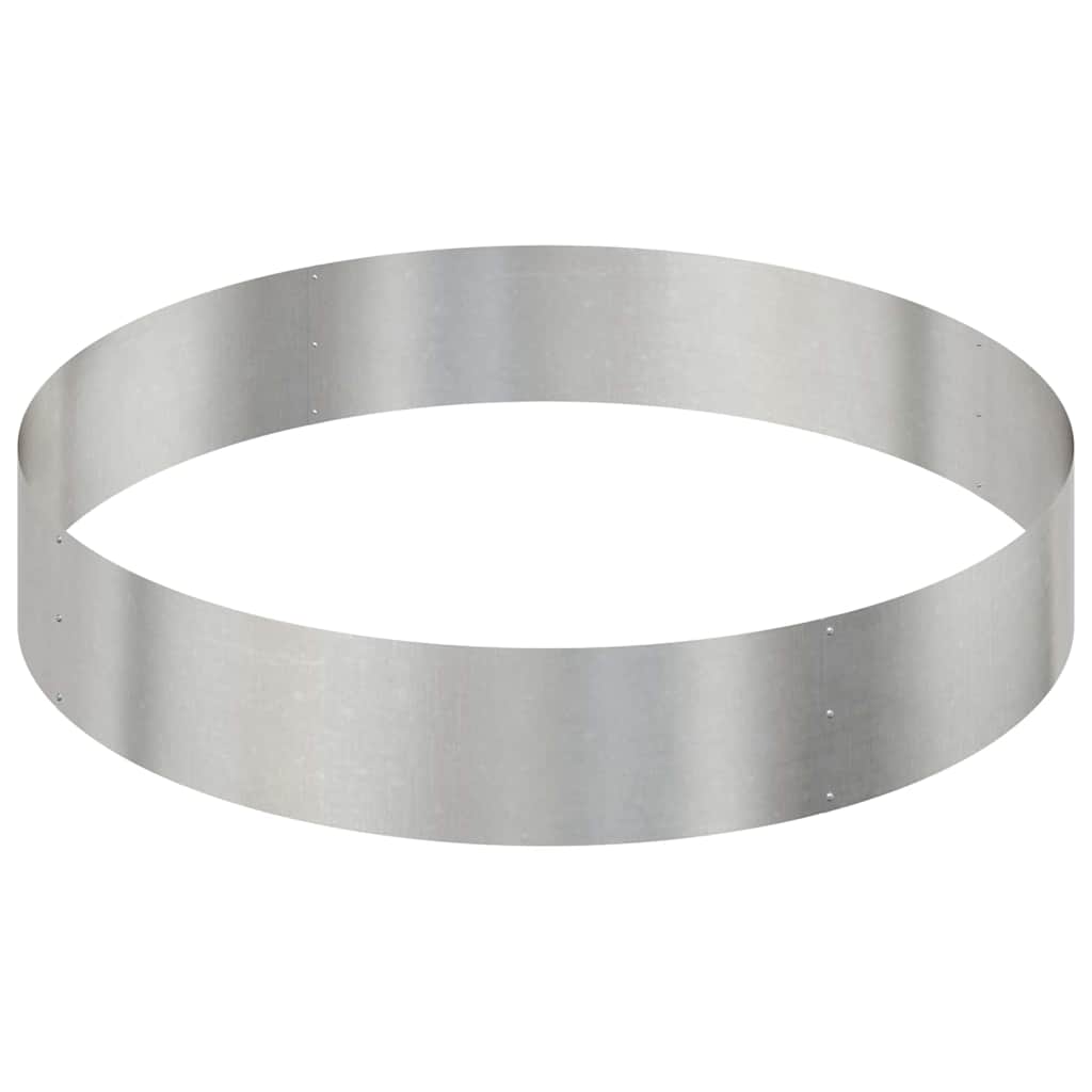 Sodo vazonas Sidabro 120 x 120 x 20 cm Nerūdijantis Plienas