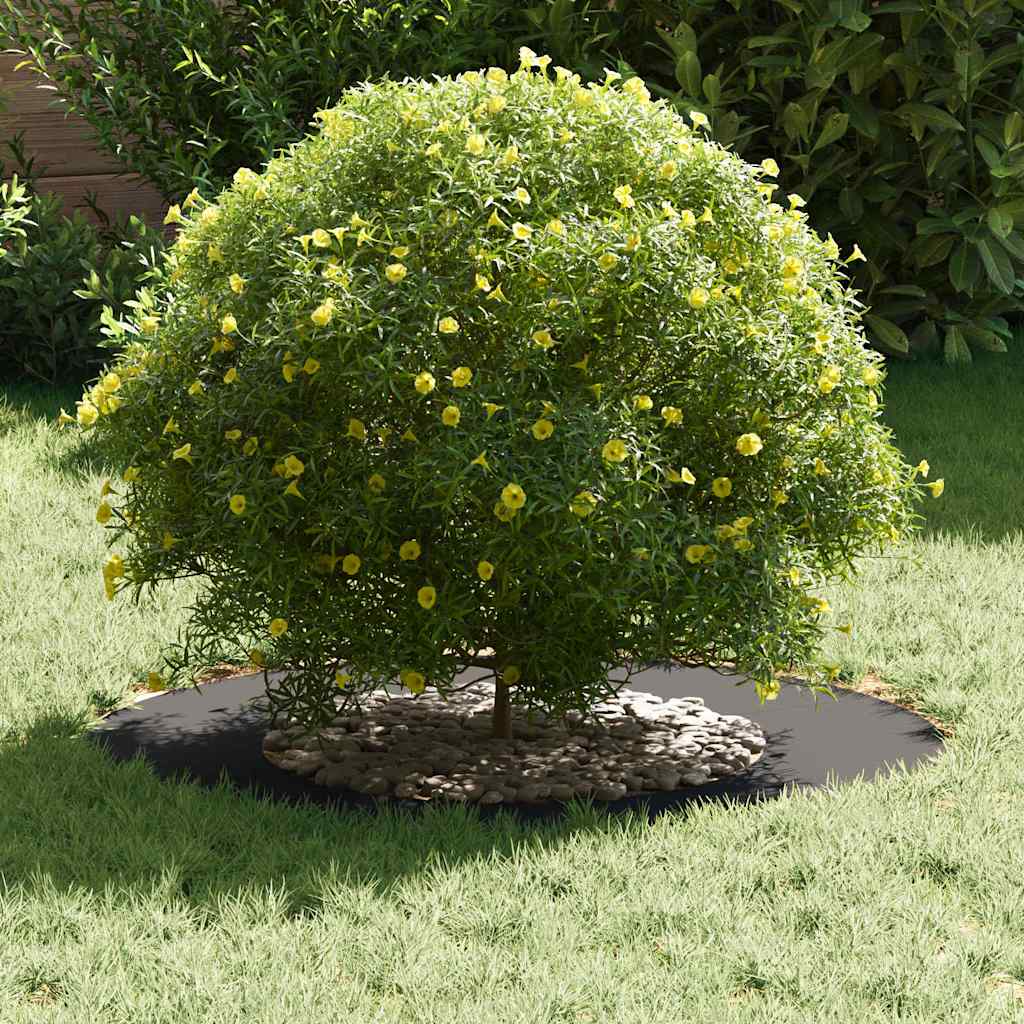 tinkamas plokščiam medžio žiedui Juoda Ø40 / 70 cm Plienas