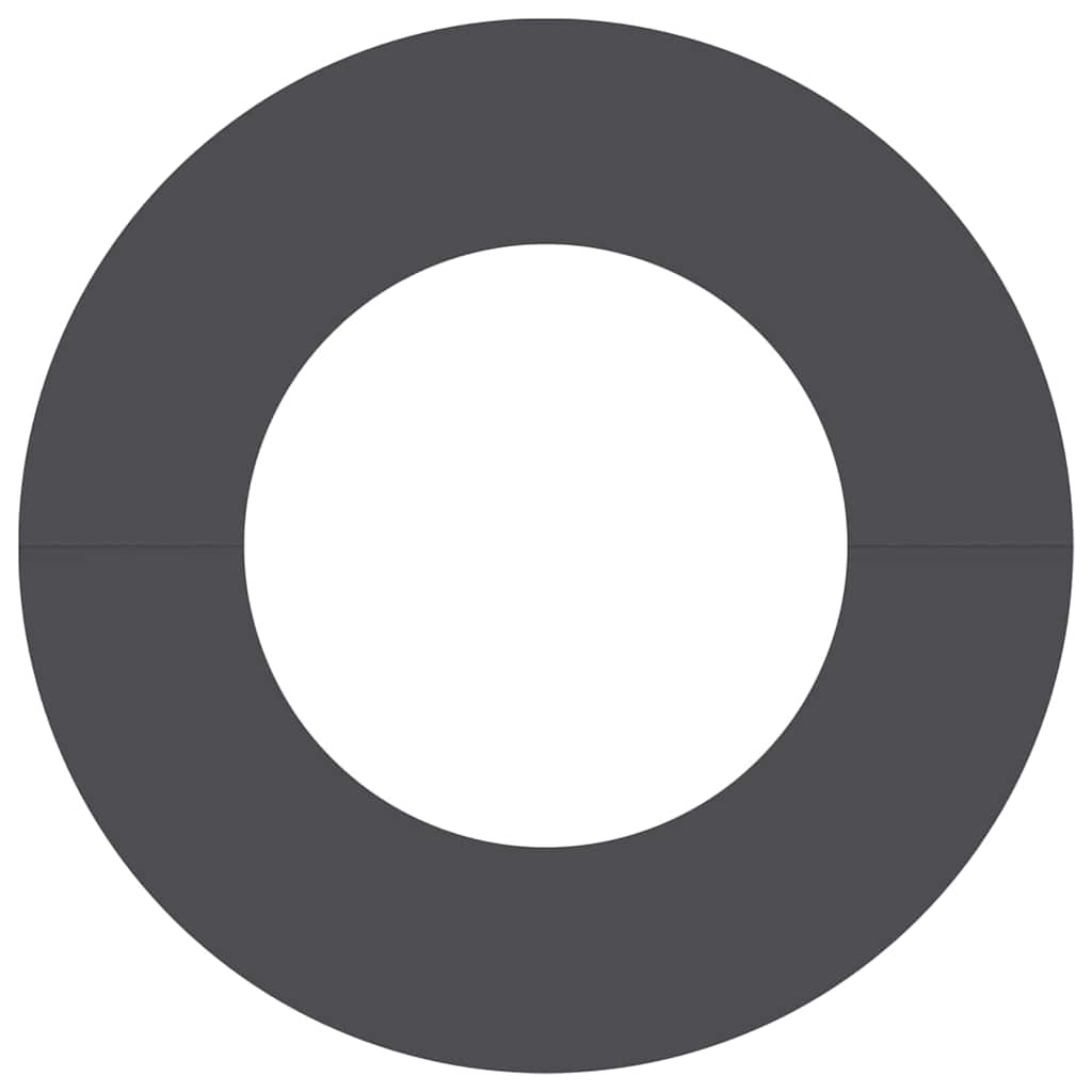 tinkamas plokščiam medžio žiedui Juoda Ø40 / 70 cm Plienas