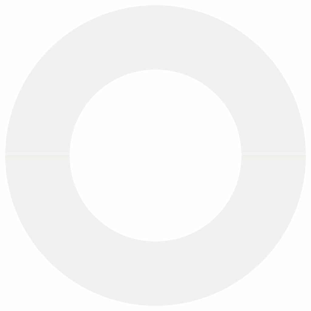 tinkamas plokštiems medžio žiedams 5 pcs Balta Ø40 / 70 cm