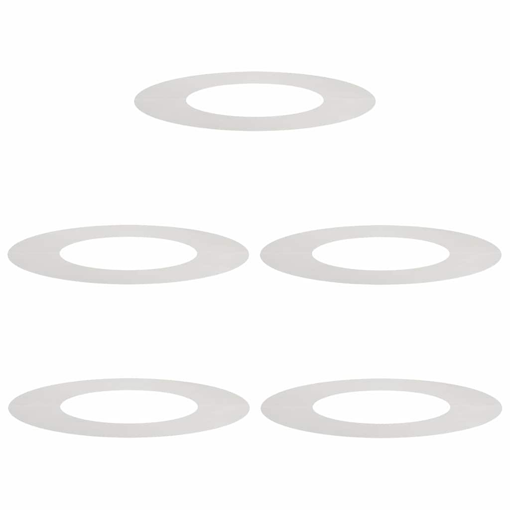 tinkamas plokštiems medžio žiedams 5 pcs Sidabro Ø40 / 70 cm