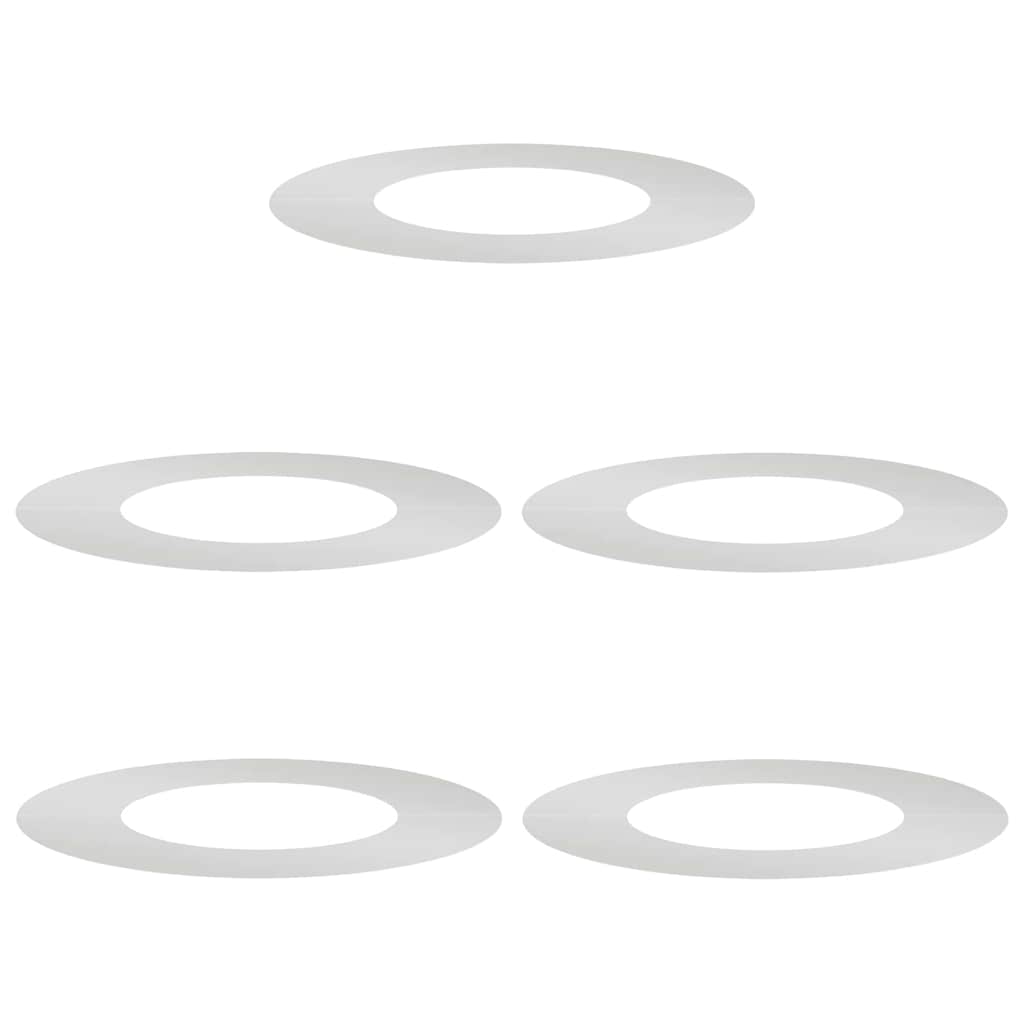 tinkamas plokštiems medžio žiedams 5 pcs Sidabro Ø40 / 70 cm