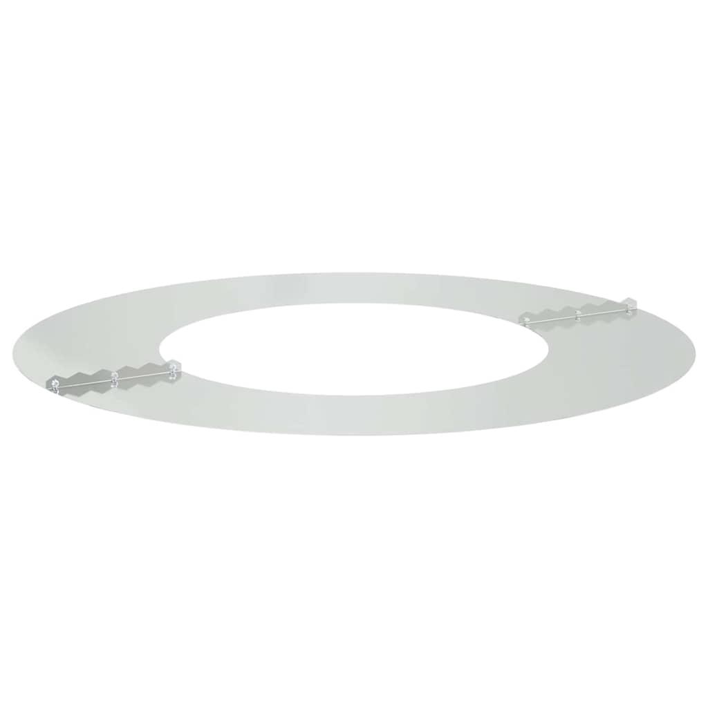 tinkamas plokštiems medžio žiedams 5 pcs Sidabro Ø40 / 70 cm