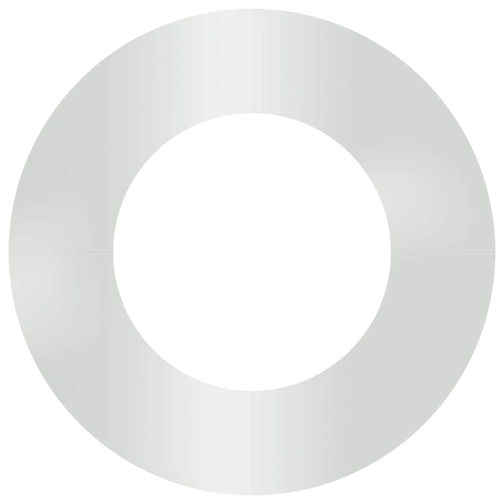 tinkamas plokštiems medžio žiedams 5 pcs Sidabro Ø40 / 70 cm