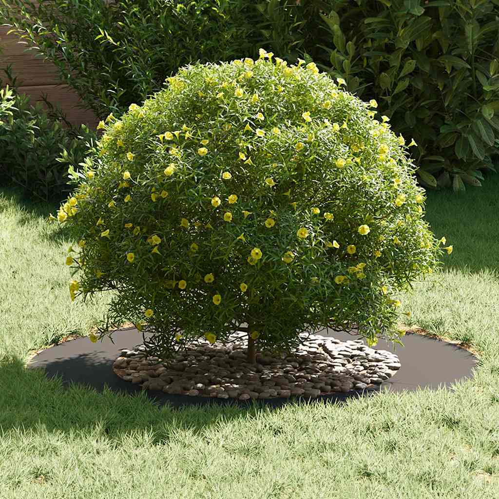 tinkamas plokščiam medžio žiedui Juoda Ø50 / 80 cm Plienas