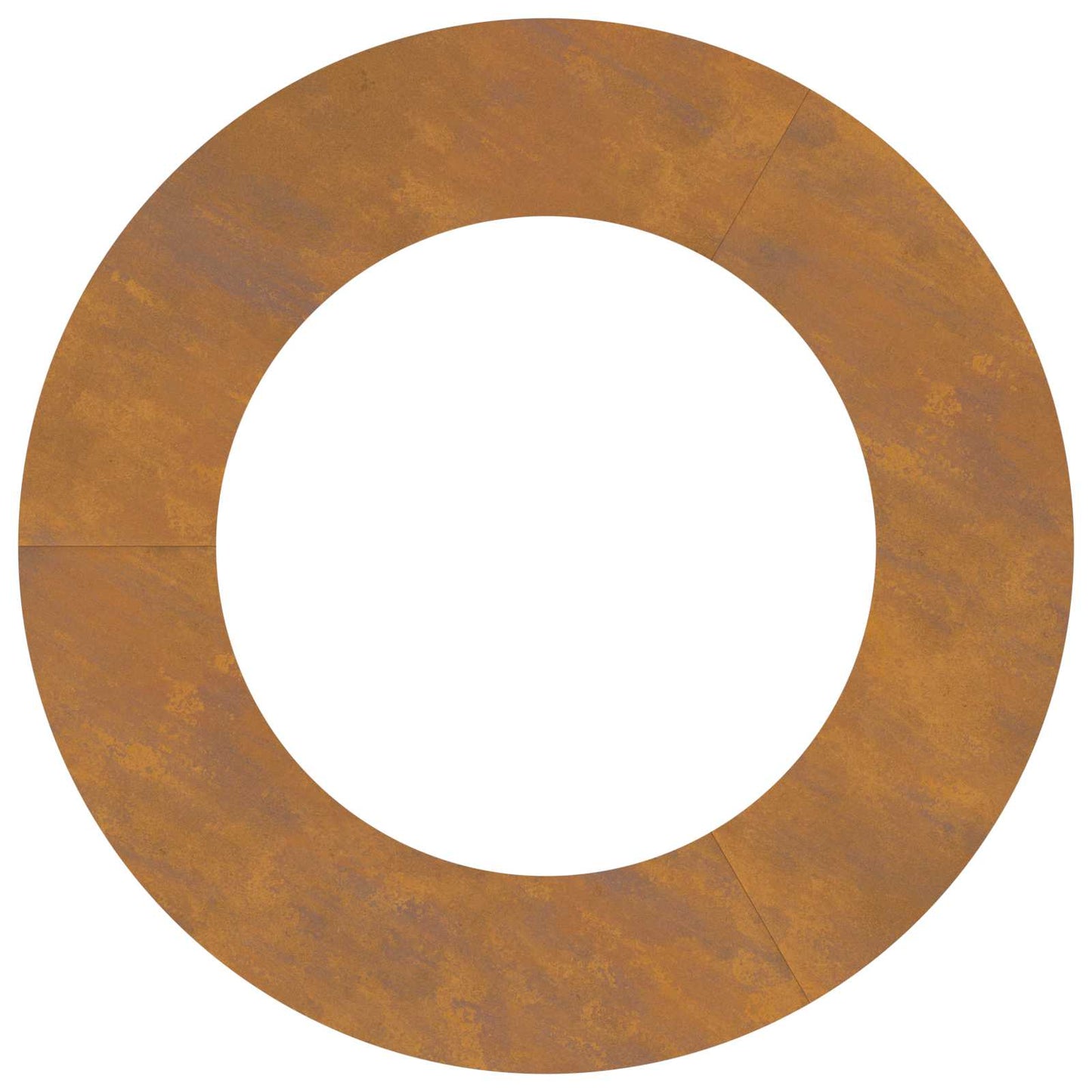 tinkamas plokštiems medžio žiedams 5 pcs Ruda Ø50 / 80 cm